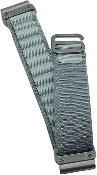Custom Fit by Wrist Size, Small & Large Wrists, for Garmin Nylon Watch Band –– Compatible with QuickFit 20mm / 22mm / 26mm, Fenix 7, Instinct 2X, Forerunner, Epix, Tactix, MARQ, quatix, Approach