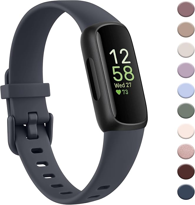 AK Band Compatible with Fitbit Inspire 3 Bands for Women Men, Adjustable Replacement Sport Wristbands Straps for Fitbit Inspire 3 Fitness Tracker