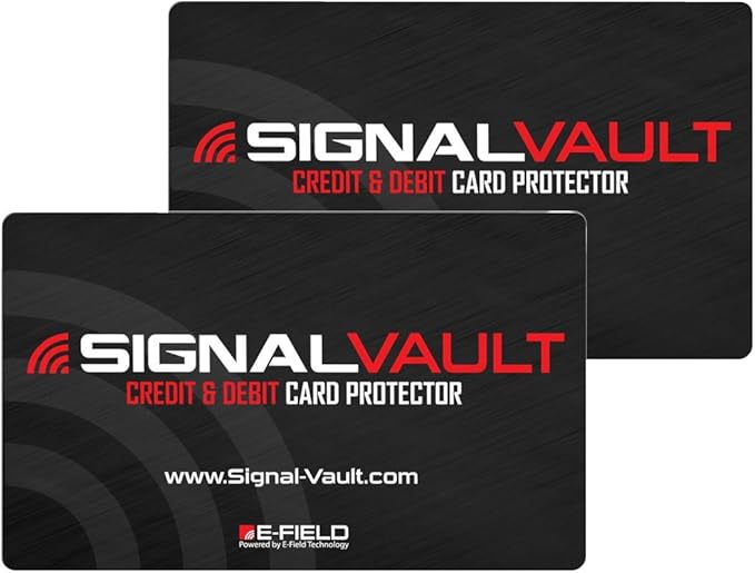 SignalVault Credit & Debit Card Protector - As Seen On Shark Tank