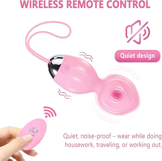 4 Kegel Balls for Women Tightening Exercise Set, Different Kegel Weights for Pelvic Floor Muscle, Pelvic Floor Trainer System for Beginners & Advance (Pink)