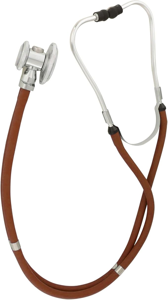 McKesson EMS Aneroid Sphygmomanometer and Stethoscope Combo Kit - Manual Blood Pressure Gauge/Cuff with Universal Cuff, Orange - Size 11, 23-40 cm., 22 in. Tube, 1 Count
