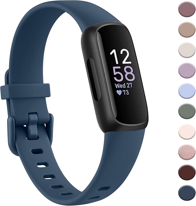 AK Band Compatible with Fitbit Inspire 3 Bands for Women Men, Adjustable Replacement Sport Wristbands Straps for Fitbit Inspire 3 Fitness Tracker