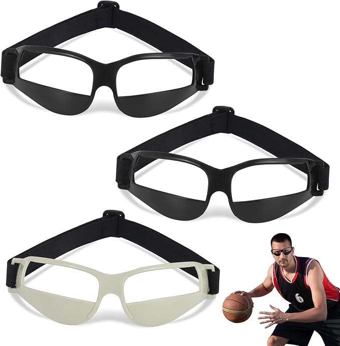Dribbling Goggles, Adjustable Sports Dribble Specs, Basketball Dribbling Glasses, Goggles for Basketball Training