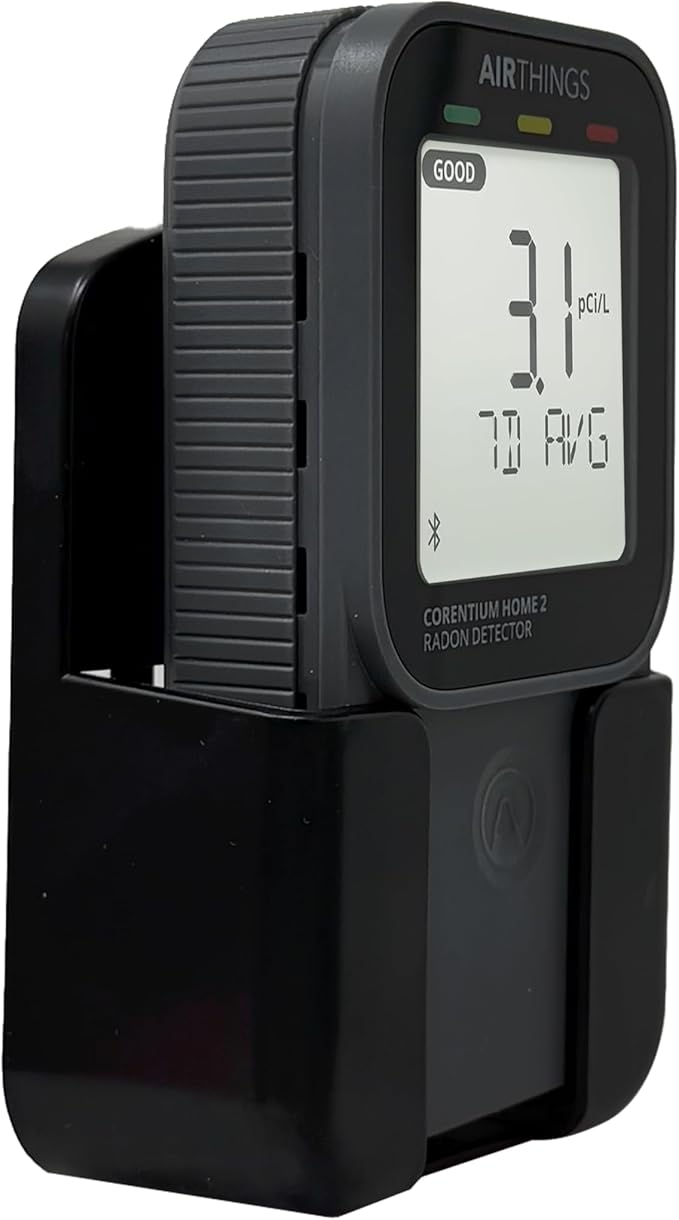 Multiple Purposes Case for Corentium Home Radon Detector by Airthings, for Desktop and Wall-Mounted