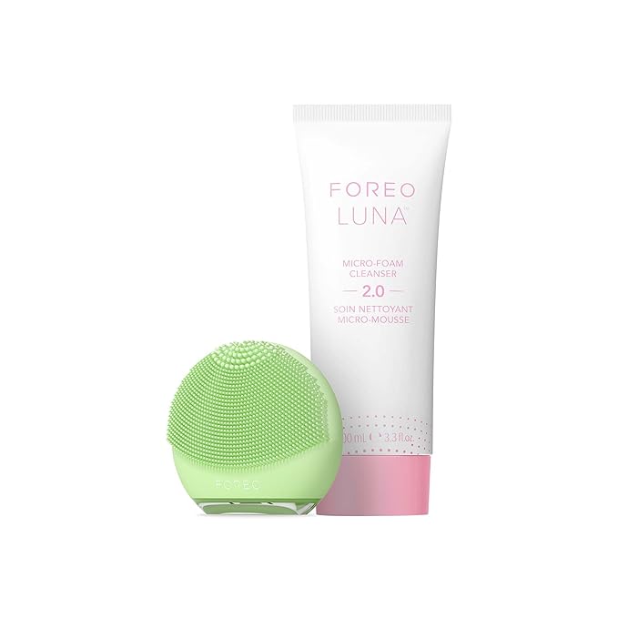 FOREO LUNA 4 go Face Cleansing Brush & Firming Massager | Premium Face Care | Enhances Absorption of Facial Skin Products | Simple Skin Care Tools | For All Skin Types