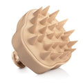 Rizos Curls Scalp Massage Brush, Remove Buildup, Stimulate Scalp Supporting Hair Health & Growth, Remove Dandruff Soothing Scalp, Comfortable Hold, Nude