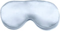 Fishers Finery 25 Momme 100% Mulberry Silk Therapeutic Sleep Mask (Blue)
