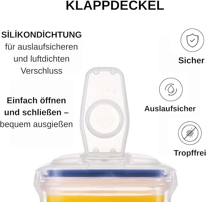 LocknLock Aqua Fridge Door Water Jug with Handle BPA Free Plastic Pitcher with Flip Top Lid Perfect for Making Teas and Juices, 3 Quarts, Clear