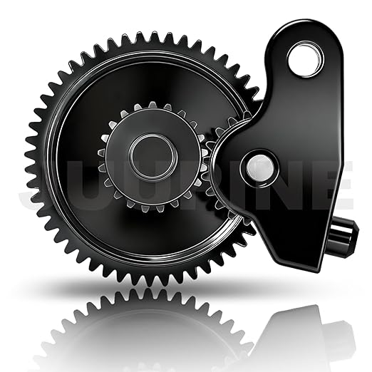 for Elegoo Centauri Carbon High Quality Extruder Gear Kit, Metal Hardened Steel Gear, wear-Resistant Bearings, Smooth Extrusion SKD11 Material Gear Fit for Elegoo CC/CC 2 3D Printer Accessories