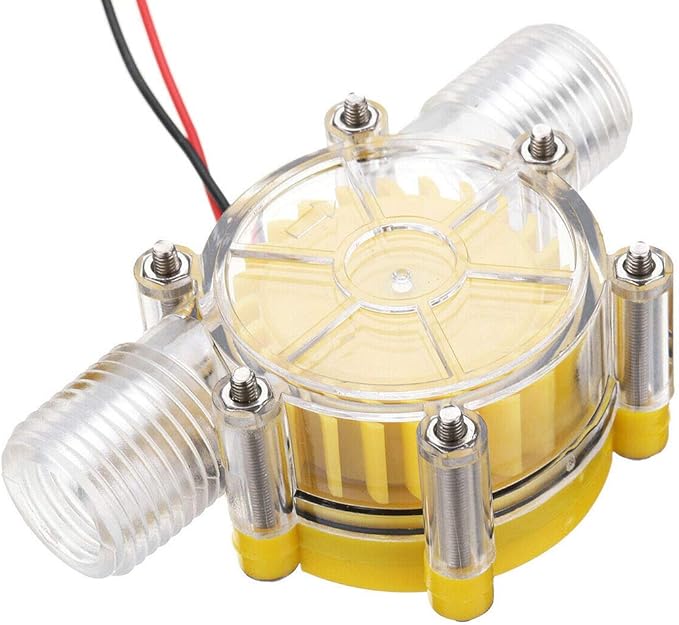 Hydroelectric Micro Hydro Generator 1/2 Inch Portable Water Flow Generator Charger 10W 12V