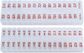 Twice-a-Day Monthly Large Pill Organizer Set - AM and PM Medication Organizer for the Entire Month. Set Contains 2 Organizers for 1 Month. (New STAY-TIGHT Lids)