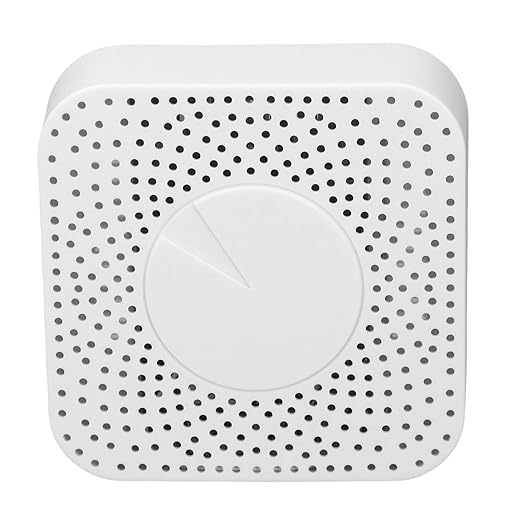 Jiawu Air Quality Monitor, 6 in 1 Detection with WiFi APP Control Air Quality Tester, Meter with Tuya APP for Home Office Indoor Use