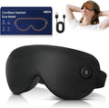 Cordless Heated Eye Mask for Dry Eyes, Electric Warm Compress for Fast Eye Relief, Rechargeable USB Heat Relax Mask for Sleep, Blepharitis & Stye Relief