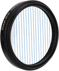 Zyyini Blue Streak Special Effects Filter, 46mm, Aluminum Alloy, Optical Glass, Blue, Prism Effect