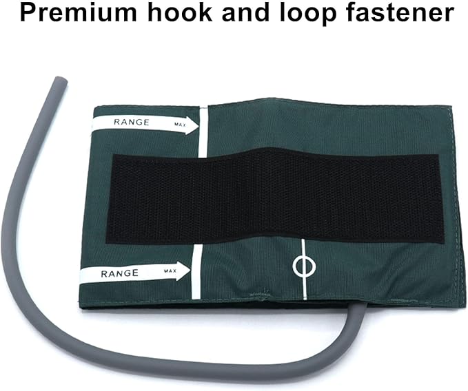 Universal NIBP Cuff with BP12 Connector for Child, 18-26 cm Reusable Single Tube Nylon Replacement BP Cuff with Inner Airbag for Blood Pressure Monitor Machine