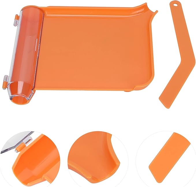 Counting Tray with Spatula, Non‑Contact Clean Pills Dispenser Tray with Spatula Transparent Lid