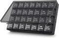 TookMag Monthly Pill Organizer 28 Day Pill Box, Large Medicine Organizers 4 Weeks, One Month Pill Box Pill Case Travel Pill Organizer with Dust-Proof Container for Pills/Vitamin/Supplements