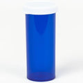 Five Star Supplies Snap Cap Plastic Pill Bottles - Easy Open Snap Cap - Pill Container Prescription Vial (Blue, 6 DRAM 650 ct.)