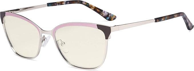 Eyekepper Ladies Butterfly Design Blue Light Glasses - Computer Screen Eyegalsses Women