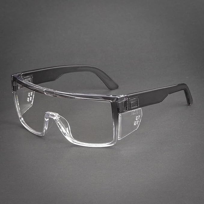 Transition Photochromic Safety Glasses For Men Women Wrap Around Safety glasses with Anti bluelight UV Protection