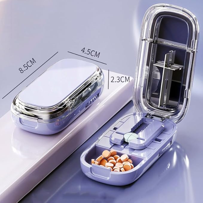 Weekly 7 Day Pill Organizer, Travel Pill Box, Pill case, Medicine Organizer, Pill Container, Pillbox 7 Day, Pill Dispenser, Medication Organizer, Pill Organizer Weekly