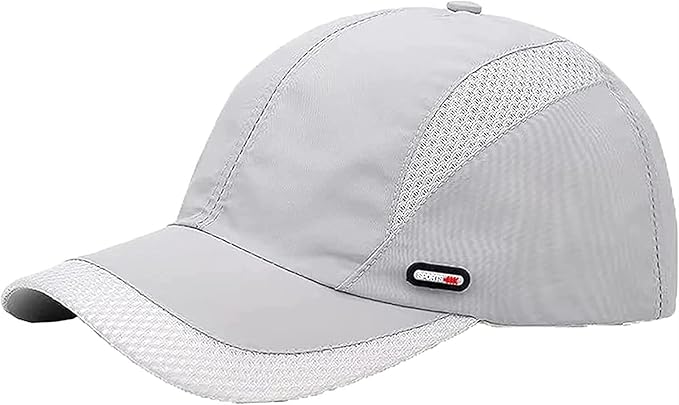 AMUCK EMF Protection Cap,5G WiFi Anti Radiation Protection Baseball Cap Effective 99.99% Shielding Breathable Hat (Color : Gray, Size : One Size)
