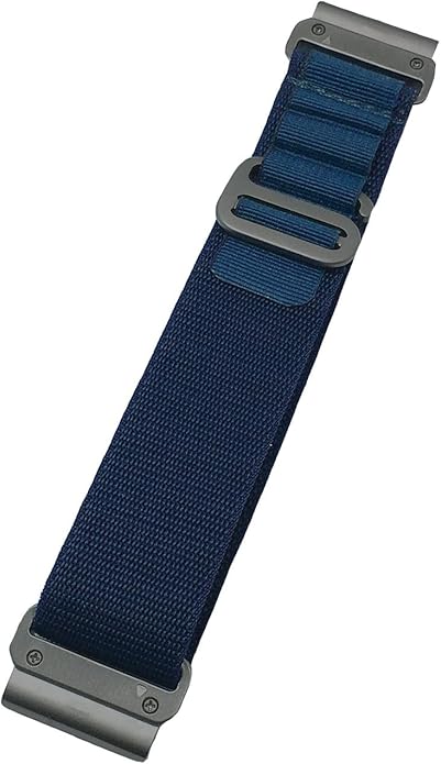 Custom Fit by Wrist Size, Small & Large Wrists, for Garmin Nylon Watch Band –– Compatible with QuickFit 20mm / 22mm / 26mm, Fenix 7, Instinct 2X, Forerunner, Epix, Tactix, MARQ, quatix, Approach