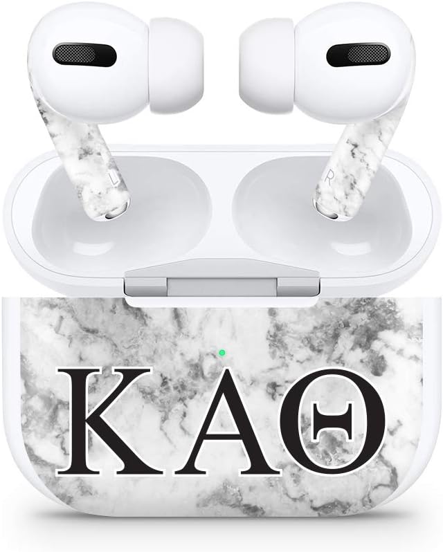 Apple AirPod Pro Skin 3M Custom Vinyl Wraps Decal Sticker Stylish Covers for Protection & Customization for 2019 Model A2190 - Kappa Alpha Theta