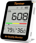 Temtop C1 Dual Pack CO2 Monitor Indoor Air Quality Monitor Portable CO2 Meter, CO2, Temperature, Humidity for Home, Office, School