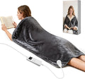 Extra Large Heating Pad for Back Pain Period Cramps Relief, King Size 59x27 Full Body Wrap Around Electric Heat Pad, Plug in Wearable 2 in 1 XXL Heat Cloak, Gift for Women Men Elders Home Office Use