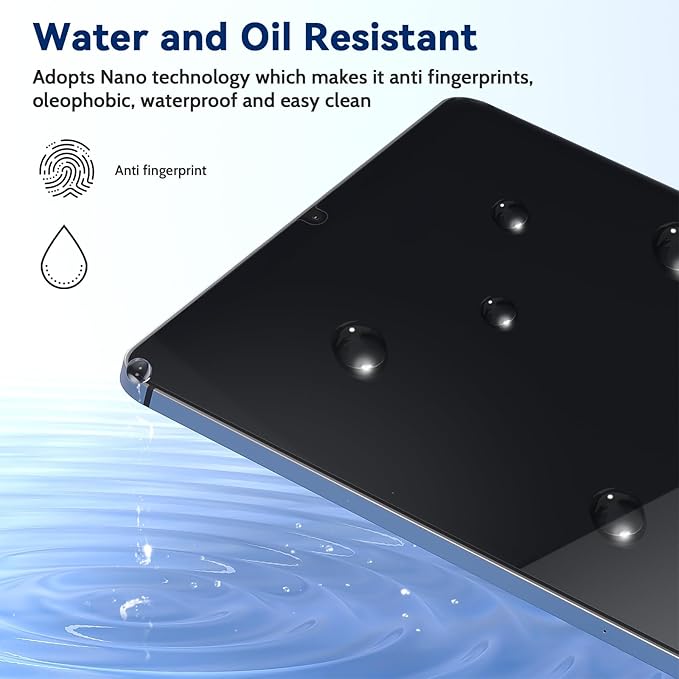 IPROKKO 2 Pack Anti Blue Light Screen Protector Compatible with iPad Mini 7/6 Gen 8.3 Inch (A17 Pro/ A15, Release In 2024/2021), Matte Anti Glare Blue Light Filter Eye Protection Cover Bubble Free Easy-Install