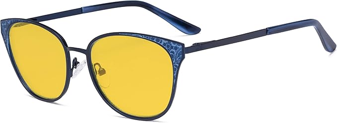 Eyekepper Oversize Butterfly Design Blue Light Glasses - Computer Screen Eyegalsses Women