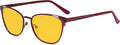Eyekepper Blue Light Filter Glasses for Women- Butterfly Design Computer Eyegalsses with Transparent Blue Lens