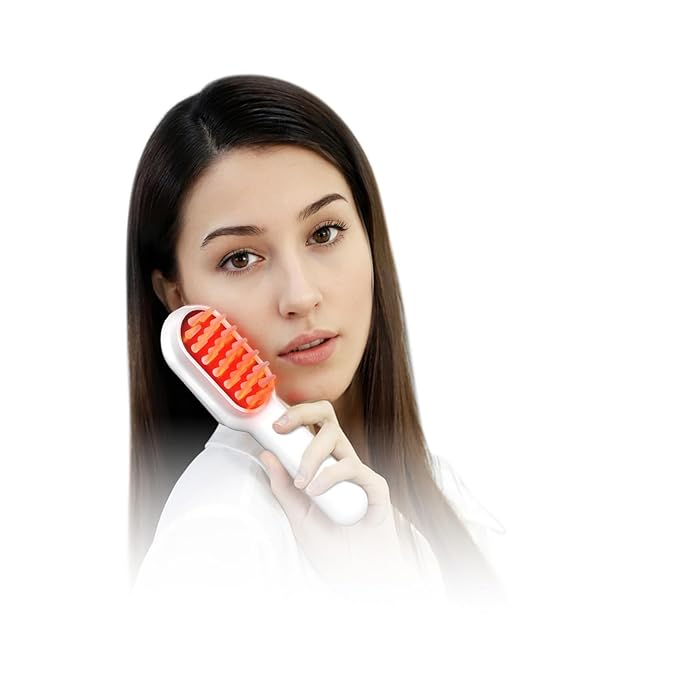 Laser Therapy Hair Growth Comb,Red Light Therapy for Hair Growth Electric Scalp Massager, Promote Hair Regrowth in Women and Men Hair Loss
