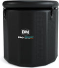 Inflatable Ice Bath Tub for Athletes - Cold Plunge Tub Compatible Water Chiller, Insulated Lid, EVA Groundsheet, Backpack, 187 Gallon, 39" L x 39" W x 35.4" H