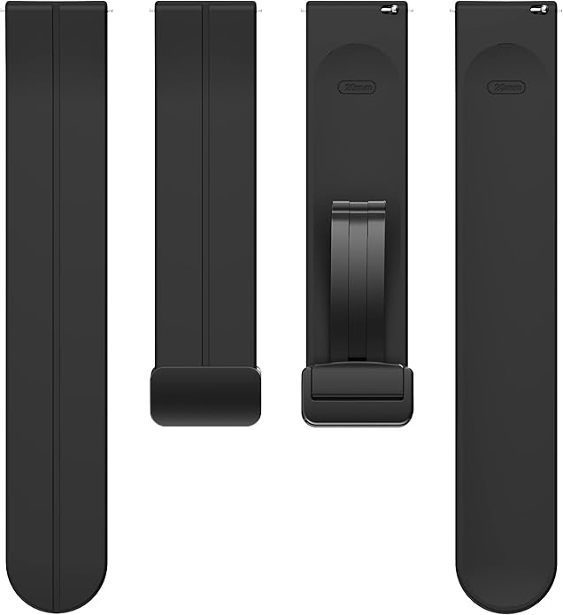 Lamshaw Compatible with Spade & Co Health Smartwatch 4 bands, Soft Silicone Sport Wristband Replacement Straps Compatible with Spade & Co Health Smartwatch 4 1.85 Inches