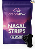 Nasal Strips for Deep Sleep - Lightweight Comfortable Nose Tape with Strong Easy-Grip Adhesive for Painless Removal - Hypoallergenic Latex-Free Nose Strips for Breathing & Snoring Relief