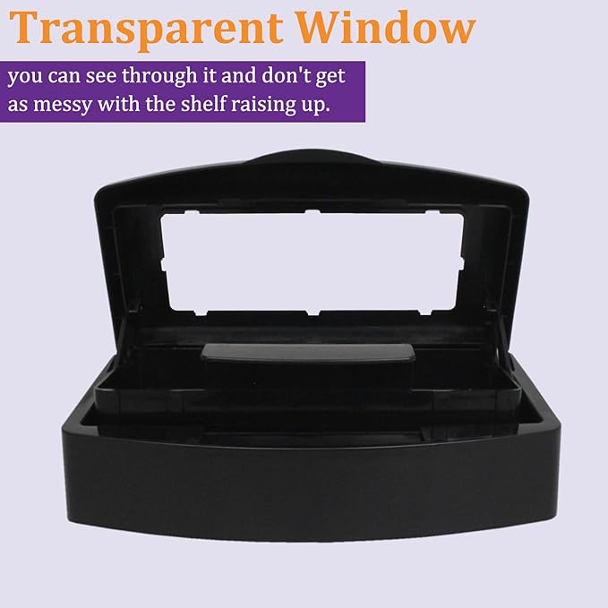 Nail Tool Sterilizer Box, Plastic Sterilization Tray for Tweezer, Eyelash Extensions, Hair Salon, Spa, Nail Implement