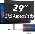 29 Inch Privacy Screen for Computer Monitor, 21:9 Anti-Spy Filter for Laptop & PC Display, Blue Light Blocking Anti-Glare Reversible Protector Film, Easy Slide-Mount Installation(29 Inch Widescreen(21:09))