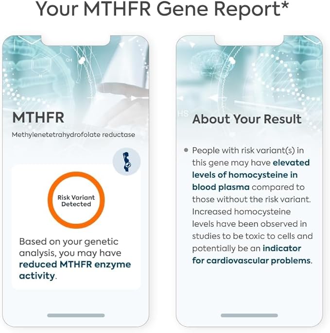 Methylation Gene Test MTHFR COMT VDR Analysis 3-Pack Kit for Families - 12 Methylation Genes Variants