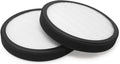2 Pack of Premium H13 True Hepa Filter Compatible with Pure Enrichment PureZone Halo Air Purifier Model PEAIRDSK Compatible with Sharper Image Personal Air Purifier Item # 207073 207009
