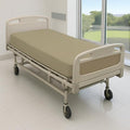 1 Pack Fitted Hospital Bed Sheets - Soft Microfiber Hospital Fitted Sheet - Hospital Bed Fitted Sheets (Beige, 36" x 84" x 12")
