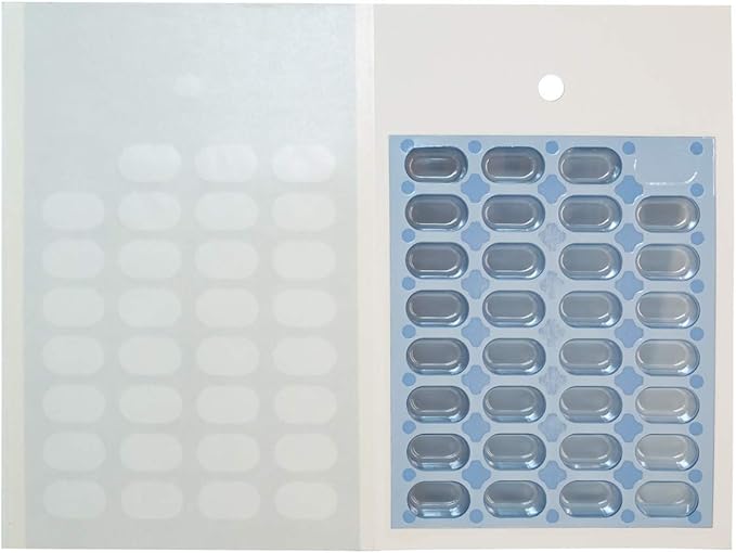 100 Pack Monthly or Weekly Cold Seal Medication Blister Pack System Cards - One Piece Unit Dose Book Fold, Easy No Extra Equipment Needed, Just Fill and Seal, (31 Day Monthly - 100 Pack)