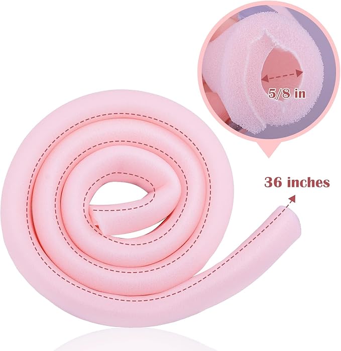 Ultrassist Toe Sleeve with Overlap Small Size 5/8" Inner Diameter 36" Roll, Sponge Toe Protectors for Blisters, Bunions, Corns