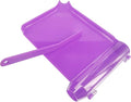 Medarchitect Left Hand Pill Counting Tray with Spatula (Purple - L Shape)