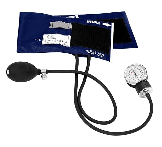 Prestige Medical 79-NAV Standard Aneroid Sphygmomanometer,Navy