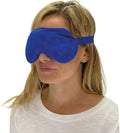 Nature Creation Lavender Aromatherapy Sleeping Eye Mask Pillow - Weighted Eye Mask for Sleeping, Relaxation, Yoga and Stress Relief - Cold Therapy Eye Masks for Women, Men - Blue Marble (Pack of 1)