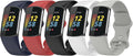 Compatible with Fitbit Charge 5 Bands Women&Men, Replacement Soft Silicone Watch Straps Soft Wristband for Fibit Charge 5 Advanced Fitness & Health Tracker