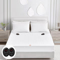 Bwarm Electric Heated Mattress Pad King Size, 78" x 80", Bed Warmer, 9 Heat Settings, 1-12 Hours Auto Off, Deep Pocket, Fast Heating, Machine Washable, Soft and Cozy