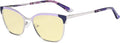 Eyekepper Ladies Butterfly Design Blue Light Glasses - Computer Screen Eyegalsses Women